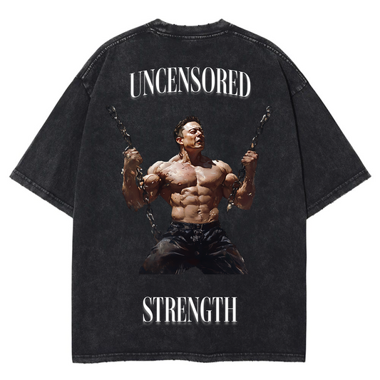 "Uncensored Strength" - Oversized T-shirt (NEW)