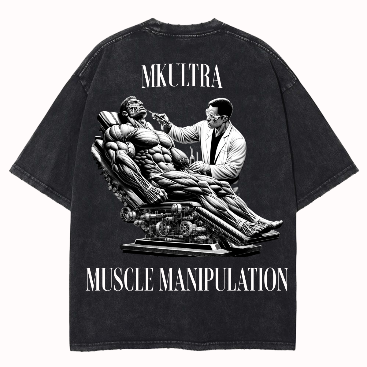 "MKultra Muscle Manipulation" Oversized T-shirt